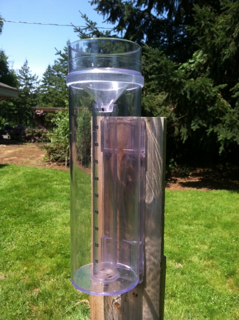 یک نمونه باران سنج