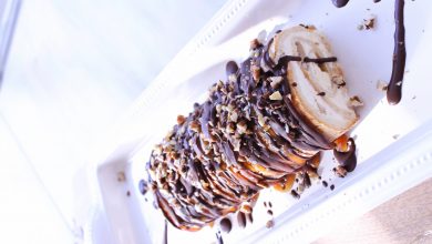 طرز تهیه رولت کیک بستنی