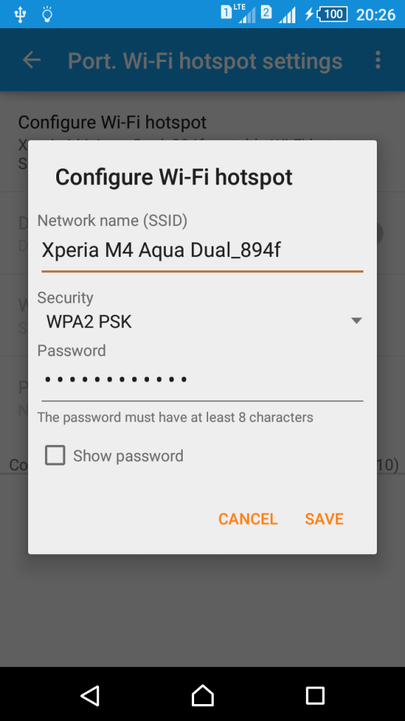 درج رمز برای اینترنت موبایل