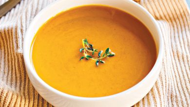 طرز پخت سوپ کدو حلوایی