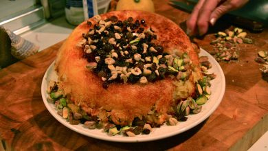 طرز پخت مرصع پلو