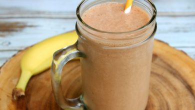 طرز تهیه اسموتی کره بادام زمینی و موز