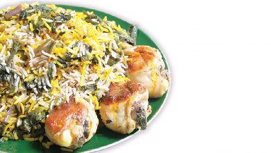 طرز پخت والک پلو