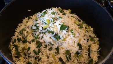 طرز پخت شنگ پلو