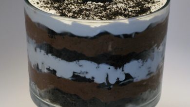 طرز تهیه ترایفل شکلات تلخ