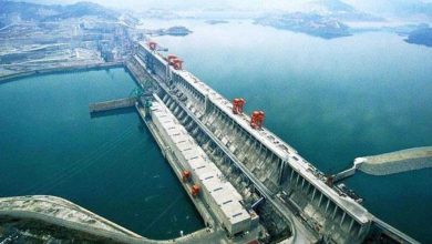 مستند تکنولوژی ساخت سد برق آبی سه دهانه در چین