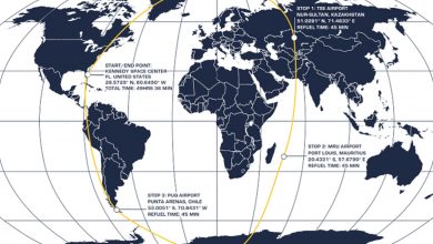 رکورد سفر دور زمین در 48 ساعت