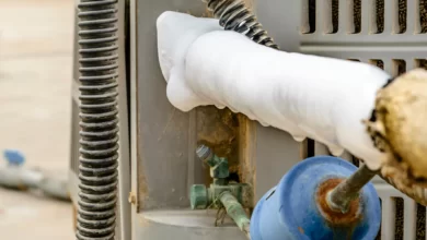 چگونه یخ زدگی کولر گازی را تعمیر کنیم؟